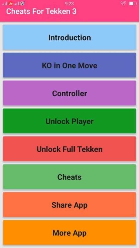 2018 Tekken 3 Cheats screenshot 4