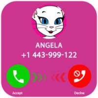 Call Angela Cat talking 2018 fake