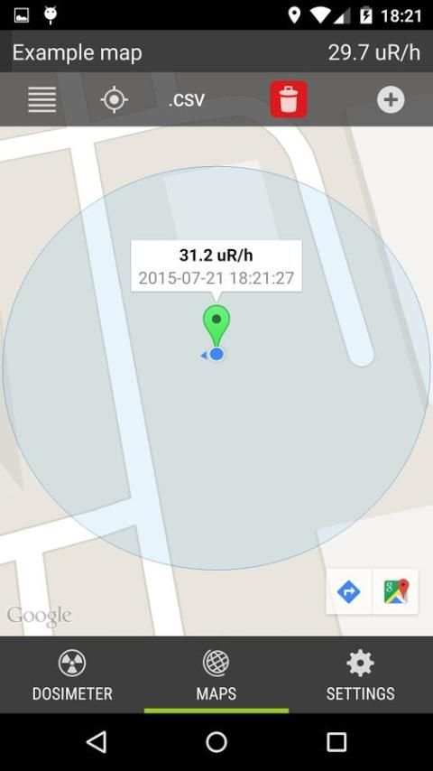 Radiation detector Atom Simple screenshot 6