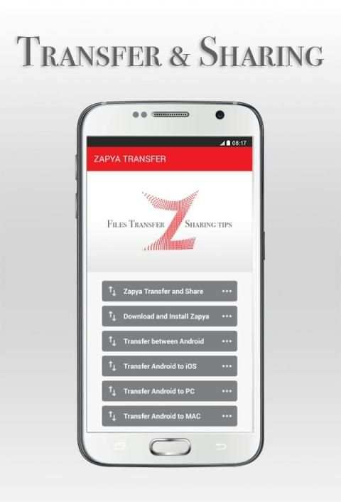 Transfer Zapya & Sharing tips screenshot 4