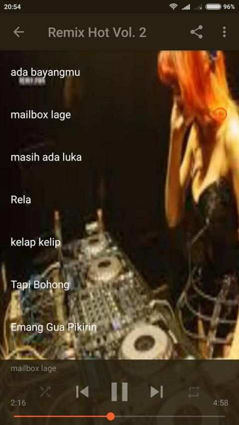 Dangdut Remix Hot Nonstop Terbaru screenshot 5