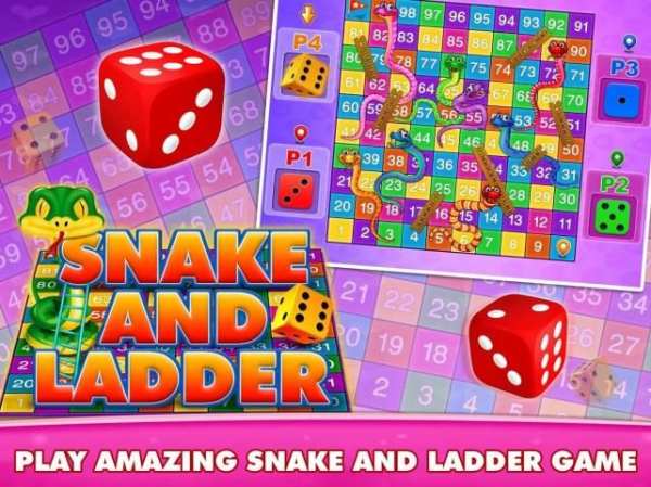 Snake And Ladder Multiplayer 7 تصوير الشاشة