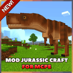 ikon Mod Jurassic Craft for MCPE