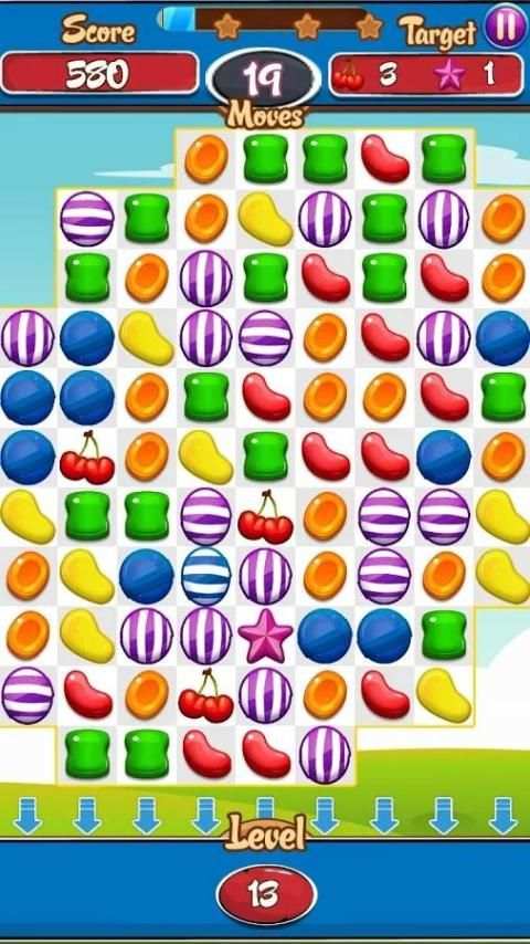 Jelly Crush Mania: Match 3 Game 1 تصوير الشاشة