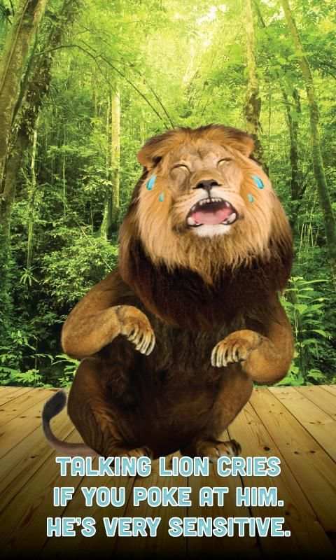 Talking Lion скриншот 2