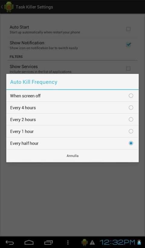 Task Killer (Task Manager) screenshot 1