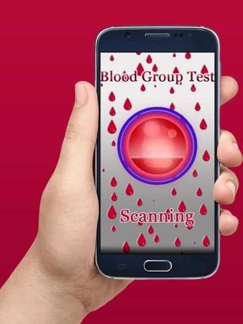 Finger Blood Group Test Checker Prank 2 تصوير الشاشة