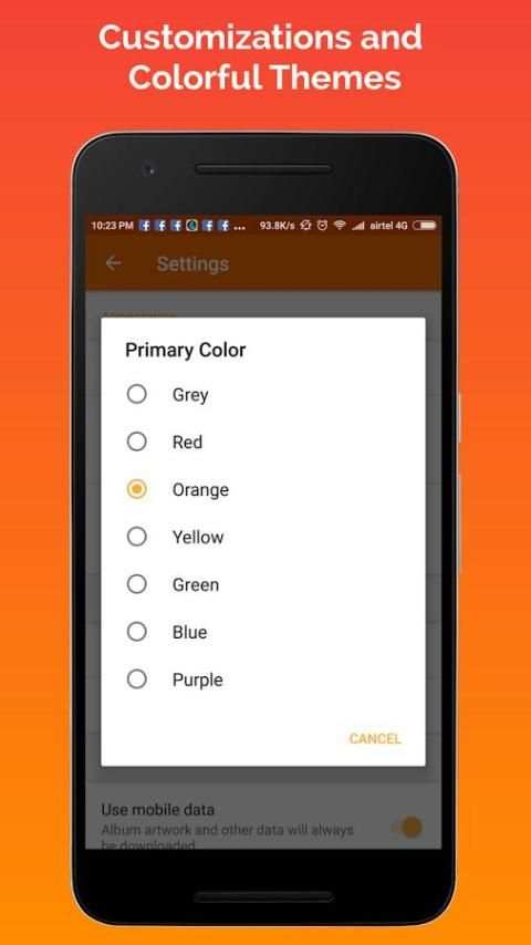 Free Music Player - MPlay 1 تصوير الشاشة