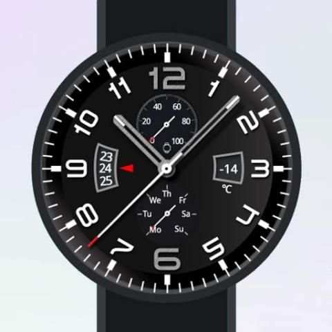 Bang Watch Face скриншот 3