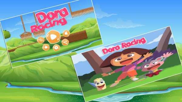 Dora Girl Racing screenshot 2