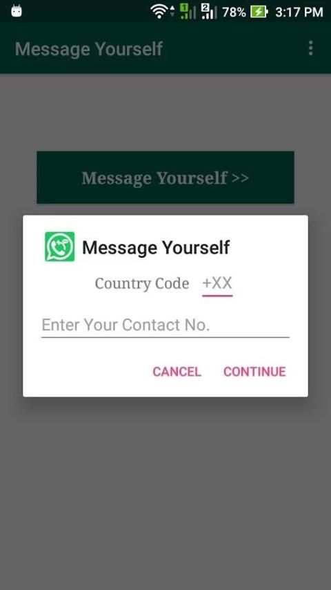 Message Yourself स्क्रीनशॉट 2