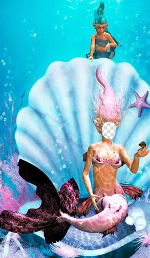 Mermaid Wannabe Photo Editor 3 تصوير الشاشة