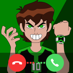 Fake Call From Ben Alien 10 icon
