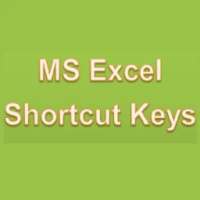 Learn MS Excel Shortcut Keys