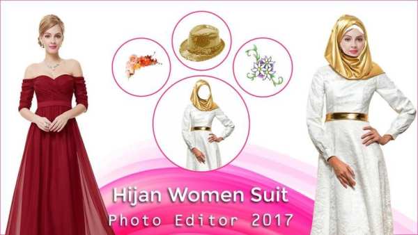 Hijab Women Suit Photo Editor 2017 screenshot 1