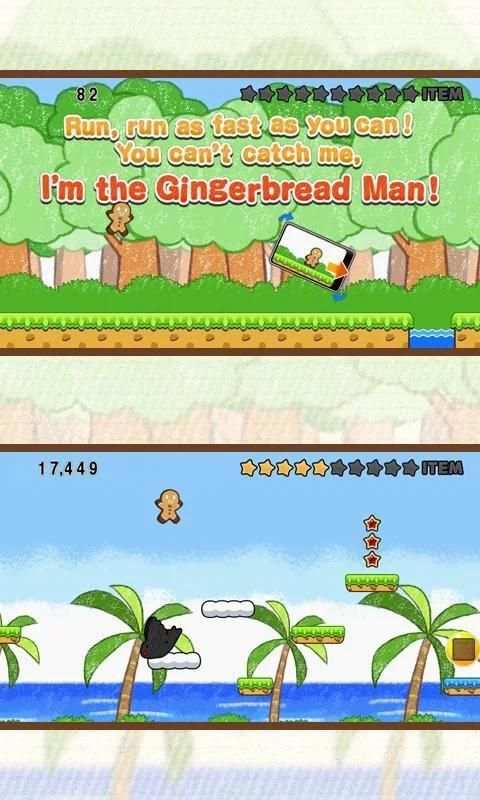 Gingerbread Dash! LITE स्क्रीनशॉट 2