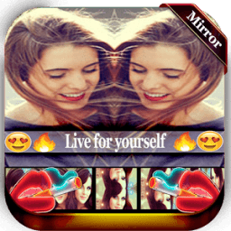 ikon Mirror Photo - 2D + 3D Reflection &amp; Collage Maker
