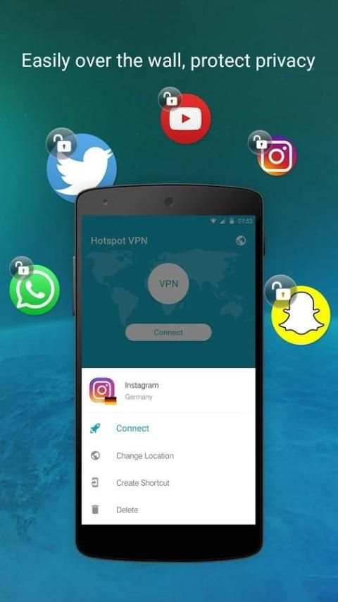 Hotspot VPN screenshot 2