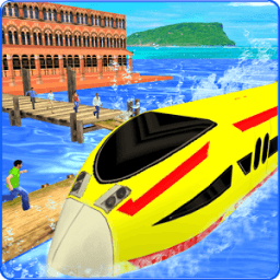 Water Surfing Train Simulator иконка