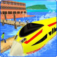 Water Surfing Train Simulator