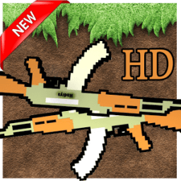 HD Gun Mod For MCPE أيقونة