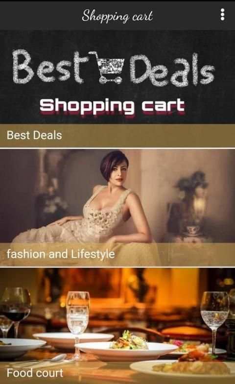 Shopping cart screenshot 3