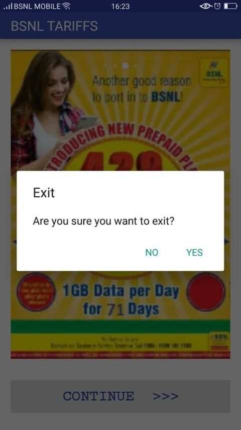 BSNL Tariffs screenshot 1