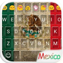 Emoji Keyboard Mexico Theme