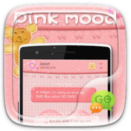 GO SMS PRO PINKMOOD THEME иконка
