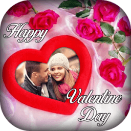 Happy Valentine Day Photo Frame 2018 icon