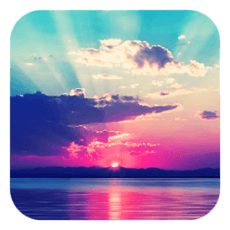 Sunset Sky Wallpaper أيقونة