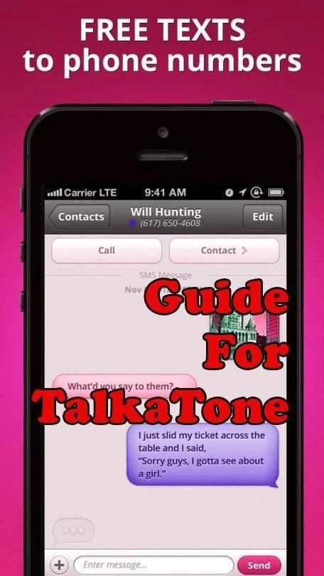 Guide for talkatone free calling app скриншот 2