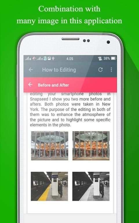 Guide Snapseed 2017 2 تصوير الشاشة