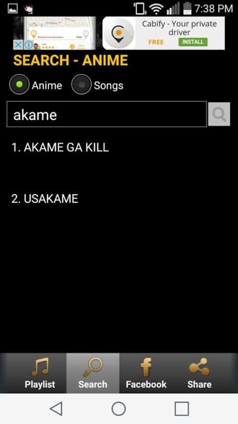 Anime Music screenshot 9