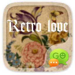 ikon GO SMS RETRO LOVE THEME