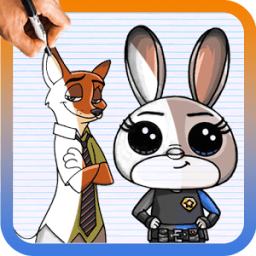 ikon How To Draw Disney Zootopia Characters