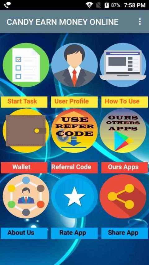 CANDY EARN MONEY ONLINE screenshot 2