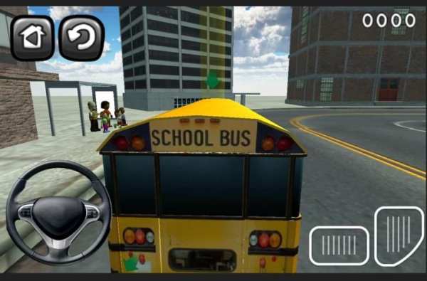 Bus sekolah Driving Simulator screenshot 2