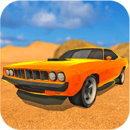चरम स्नायु कार ड्राइविंग 2018 आइकन