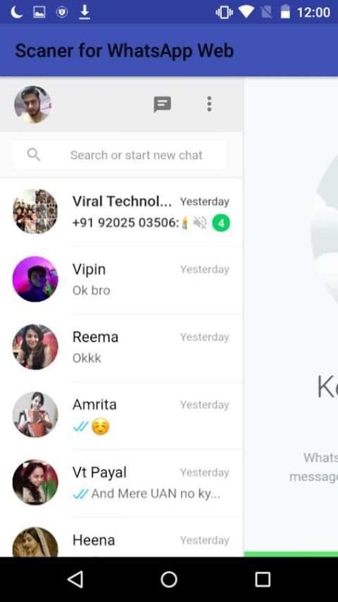 Scaner for WhatsApp Web screenshot 2