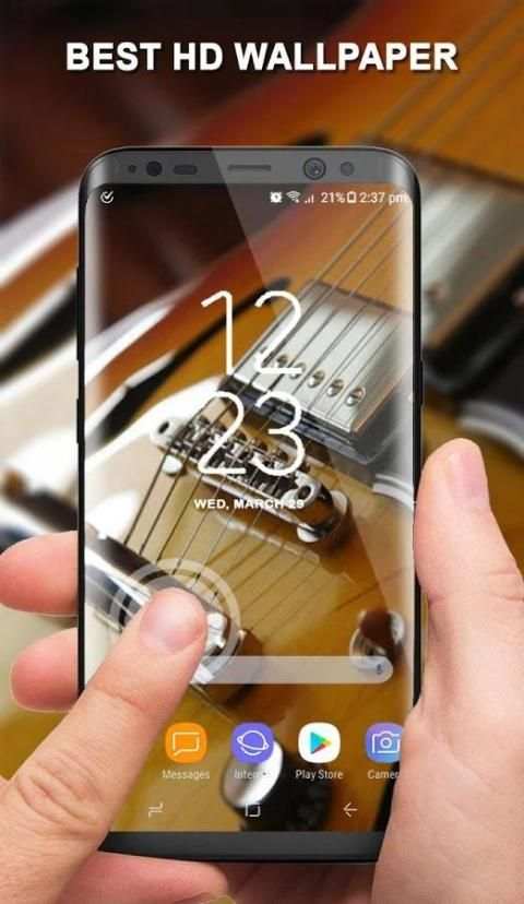 Guitar Wallpaper for Wallet Phone Case 3 تصوير الشاشة