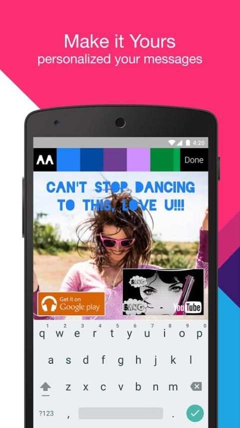 Music Messenger screenshot 1