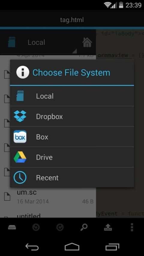 DroidEdit (free code editor) screenshot 19