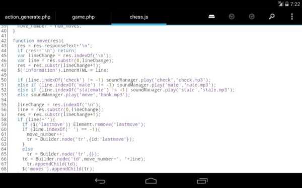 DroidEdit (free code editor) screenshot 6