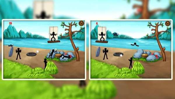 Stickman Holiday Death скриншот 1