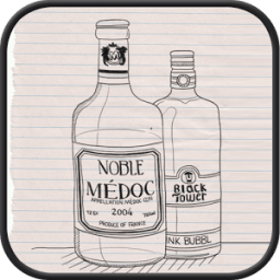 drawing wine GO launcher theme иконка