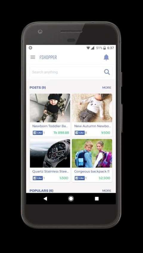 fShopper - eCommerce app based on Facebook screenshot 6