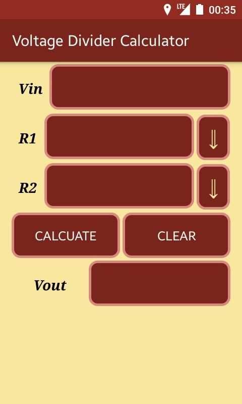 Voltage Divider Calculator скриншот 5