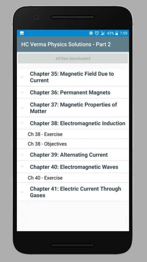 HC Verma Physics Solutions - Part 2 3 تصوير الشاشة