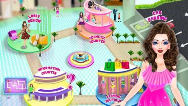 Super Shopping Mall Girl Games screenshot 2